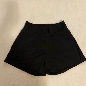 HALARA Women's Black Swim Coverup Shorts